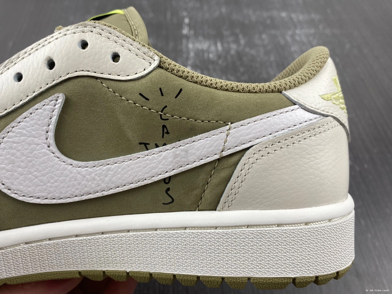 Retro Neutral Jordan Olive FZ3124-200 Scott Golf 1 Travis Low 0130